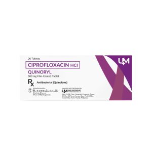 Ciprofloxacin (Quinoryl)